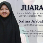 Santri Quran Homestay DSH raih Juara 2 lomba hafidz Quran