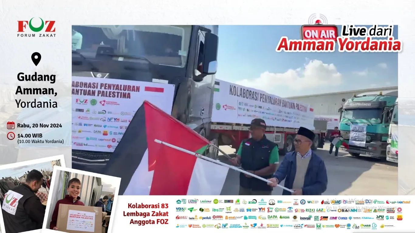 Kolaborasi Kemanusiaan Berskala Besar: MUI, FOZ, DSH, dan 82 OPZ Kirim Bantuan untuk Gaza