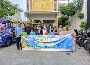 Liburan ceria bersama yatim kerjasama antara UPZ Al mabrur dan LAZ DSH