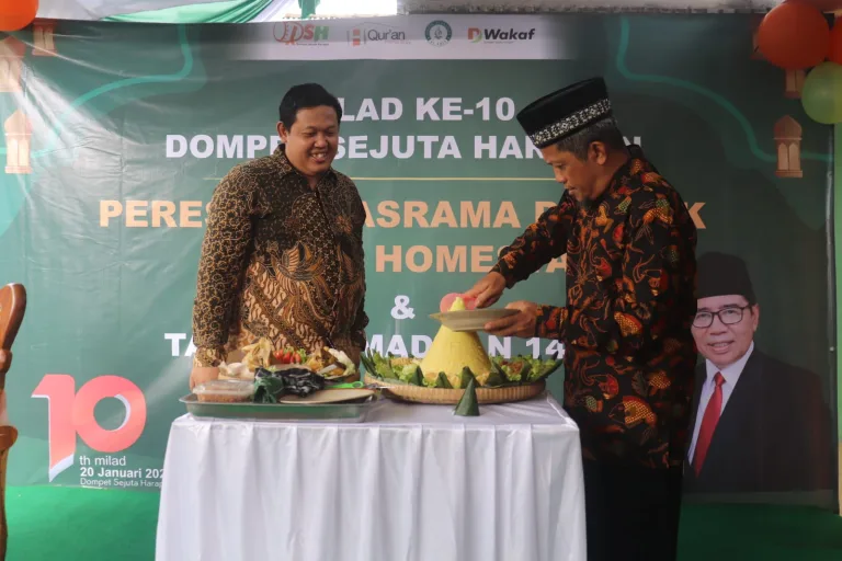 Milad ke-10 Dompet Sejuta Harapan dan Peresmian Pondok Quran Homestay Semangkak, Klaten Tengah