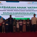Kolaborasi Salurkan Santunan untuk 300 Anak Yatim se-Kabupaten Klaten