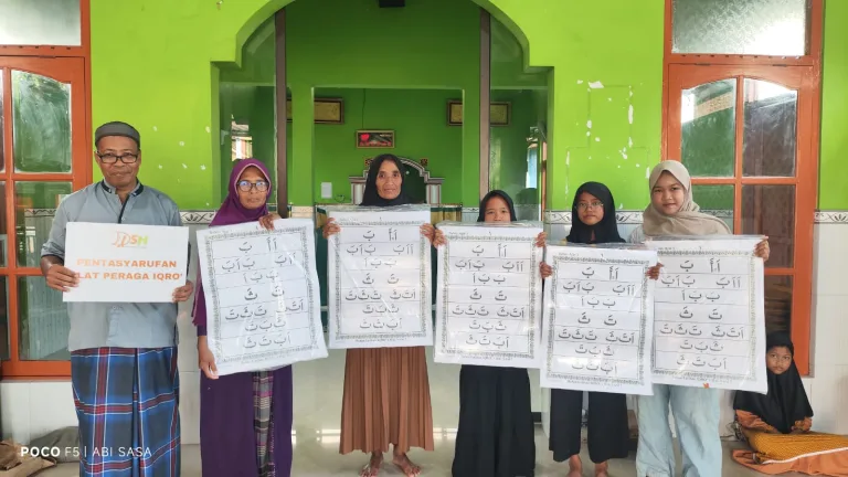 Memperkuat Akidah di Garis Depan: Penyaluran Bantuan Iqro’ untuk TPQ As Sholichin