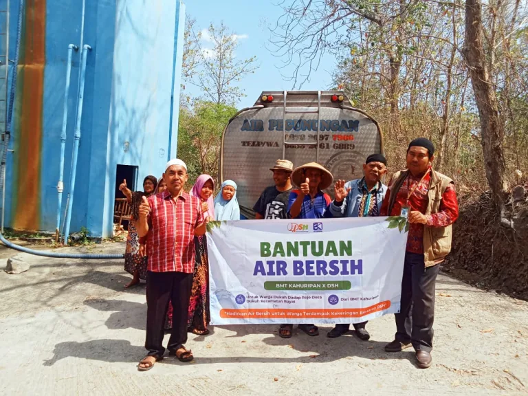 DSH Salurkan Bantuan Air Bersih bagi 200 Warga Terdampak Kekeringan di Bayat